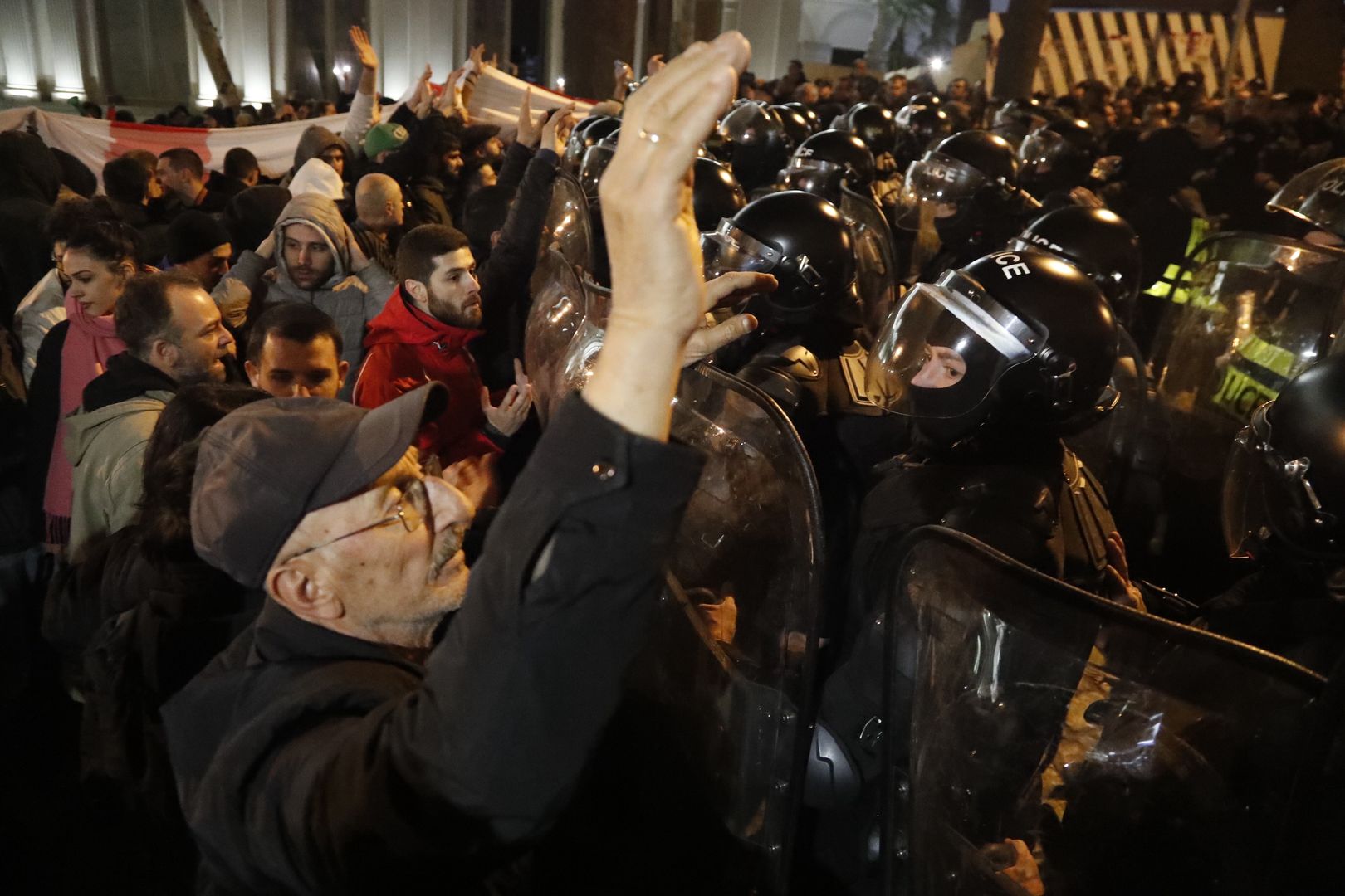 Protesty w Gruzji