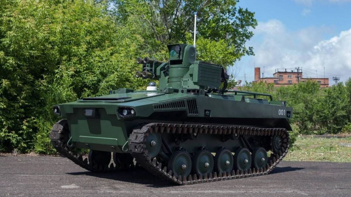 Rosja testuje bezzałogowe pojazdy Marker