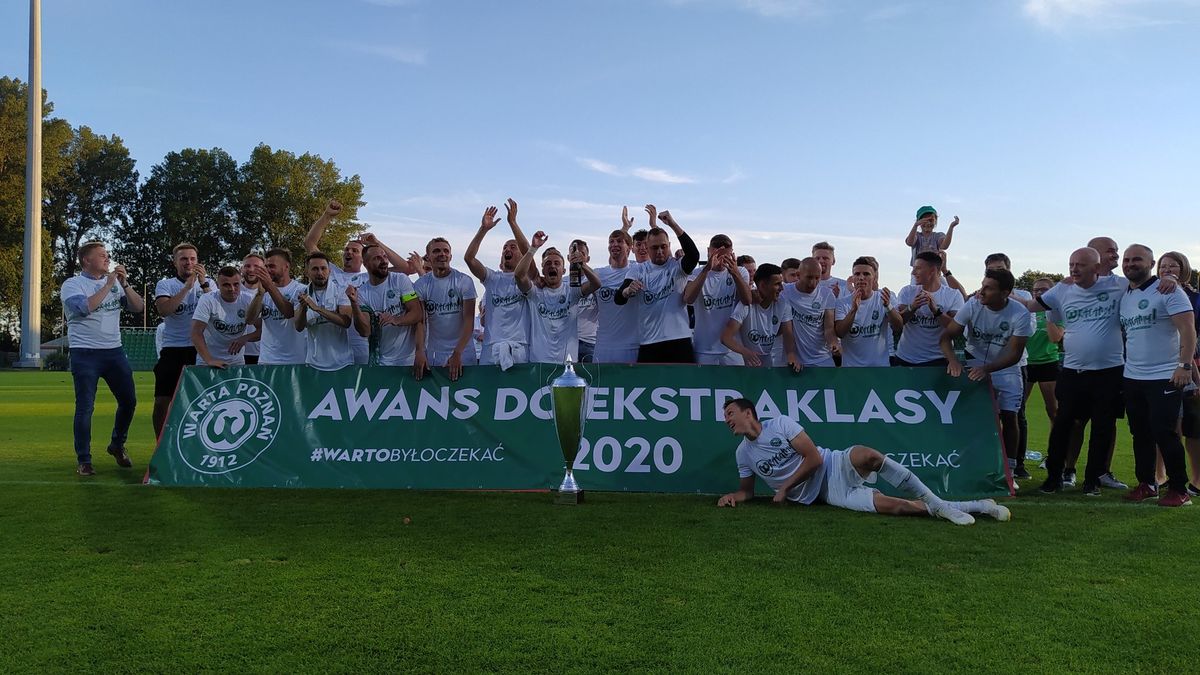 WP SportoweFakty / Szymon Mierzyński / Na zdjęciu: drużyna Warty Poznań