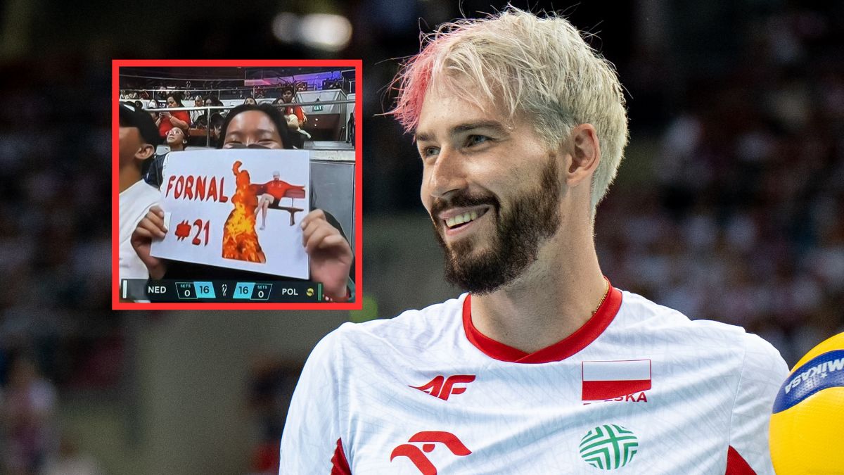 Azjatka dopingowała Tomasza Fornala podczas meczu z Holandią.