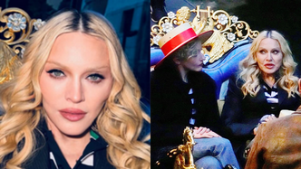 Instagram vs. rzeczywistość. Madonna i jej WYRETUSZOWANE LICO płyną wenecką gondolą. Na miejscu byli paparazzi (ZDJĘCIA)