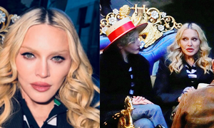 Instagram vs. rzeczywistość. Madonna i jej WYRETUSZOWANE LICO płyną wenecką gondolą. Na miejscu byli paparazzi (ZDJĘCIA)