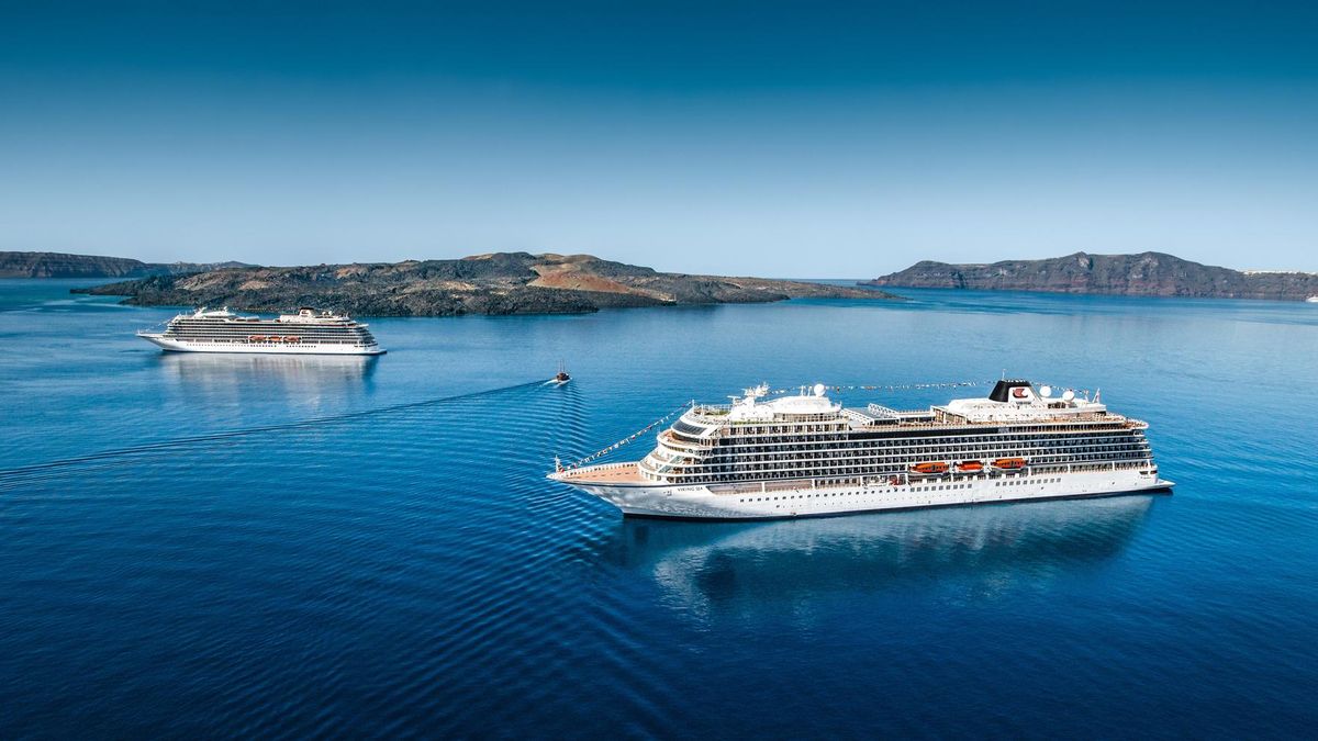Między innymi statki Viking Ocean Cruisers cumują w gdańskim porcie.