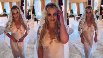 Britney Spears zaskoczyła nagraniem w ślubnym looku. Deklaruje, że "wyszła za samą siebie": "Najlepsze, co kiedykolwiek zrobiłam"