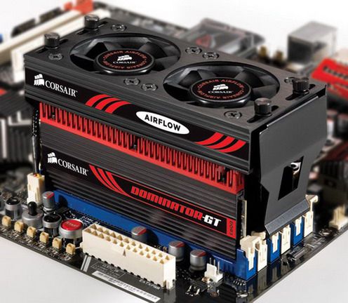 Restart pamięci Corsair Dominator GT DDR3 2