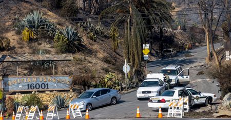 Policja w Los Angeles zatrzymała mężczyznę. "Możliwe podpalenie"