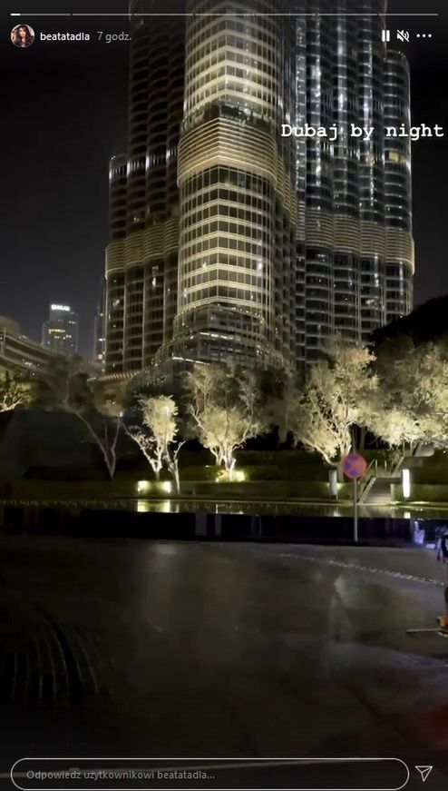 W drodze na Malediwy Beata Tadla miała przesiadkę w Dubaju