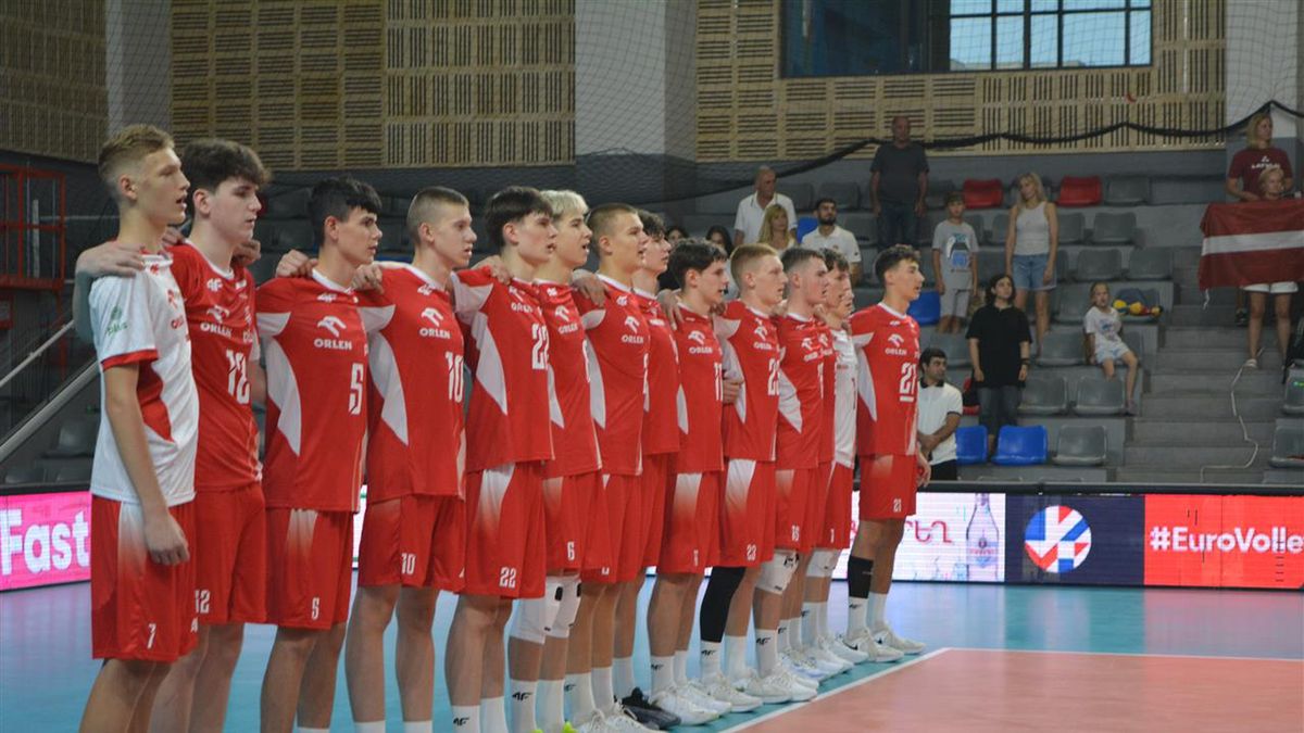 Materiały prasowe / CEV / Reprezentacja Polski siatkarzy U-16