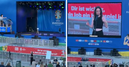 Ujęcia z Niemiec. Grobowa atmosfera przed półfinałem Euro 2024
