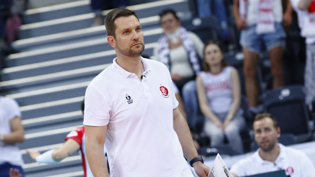 WP SportoweFakty / Justyna Serafin / Na zdjęciu: trener Michal Mašek