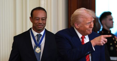 Donald Trump zadowolony z nowego związku Tigera Woodsa. "Oboje są wspaniali"