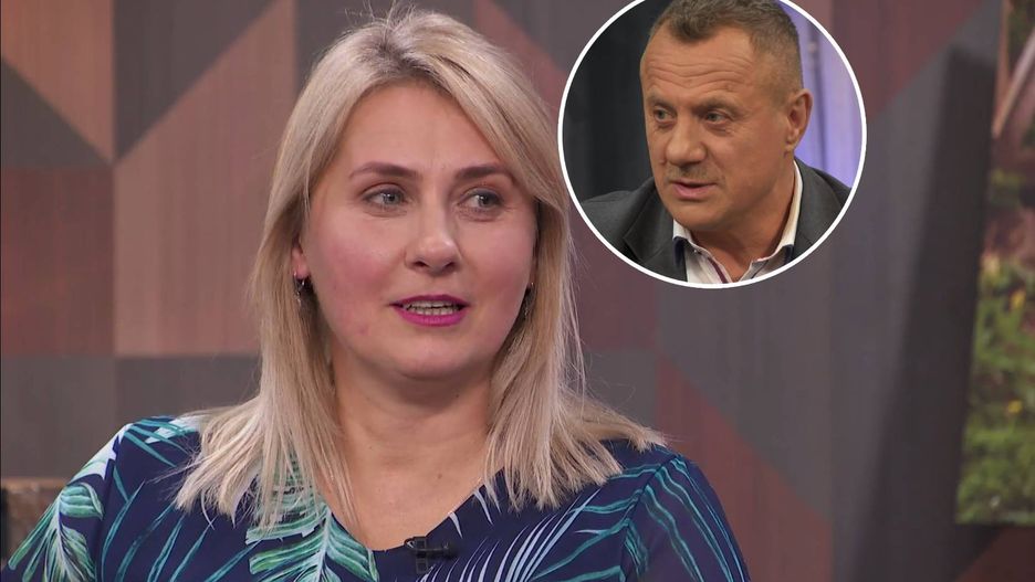 Kasia roześmiała się, gdy usłyszała słowa Krzysztofa. "Nie pochlebiaj sobie!"