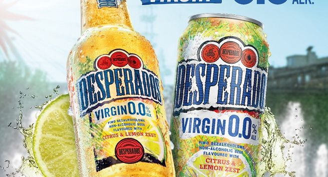 Bezalkoholowy Desperados z telewizyjną kampanią reklamową