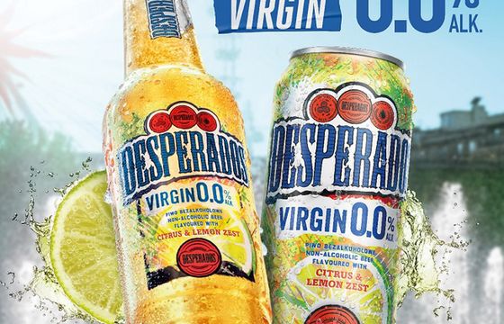 Bezalkoholowy Desperados z telewizyjną kampanią reklamową