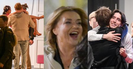 Radosne kulisy pierwszego odcinka "Tańca z Gwiazdami": noszona na rękach Roxie Węgiel, Dawid Kwiatkowski w objęciach Macieja Musiała (DUŻO ZDJĘĆ)