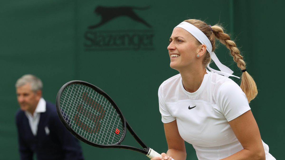 PAP/EPA / KIERAN GALVIN / Na zdjęciu: Petra Kvitova
