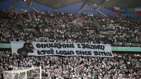 Drwiny na Legii. Zobaczcie transparent wywieszony przez kibiców