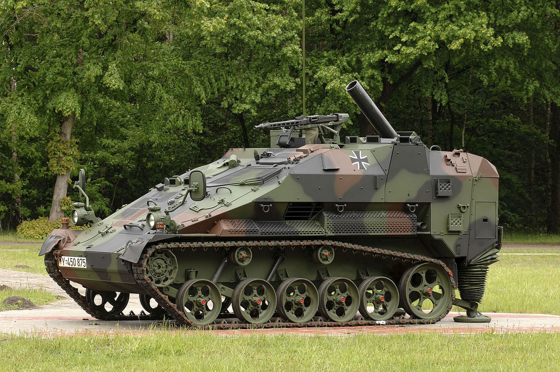 Wiesel 2 z moździerzem 120 mm