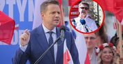 Trzaskowski ostro o Maciaku na wiecu. Nawiązywał też do Brauna