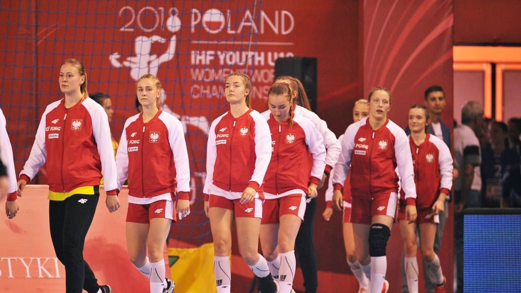 Materiały prasowe / Łukasz Sobala / Pressfocus/ZPRP/handballpoland2018.pl / Reprezentacja Polski do lat 18 