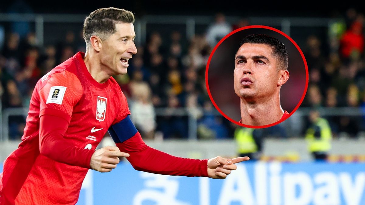 Getty Images / Robert Lewandowski przebił Cristiano Ronaldo