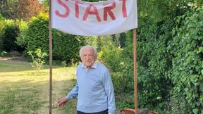 103-latek chce pokonań maraton. W ten sposób pomaga w walce z pandemią koronawirusa