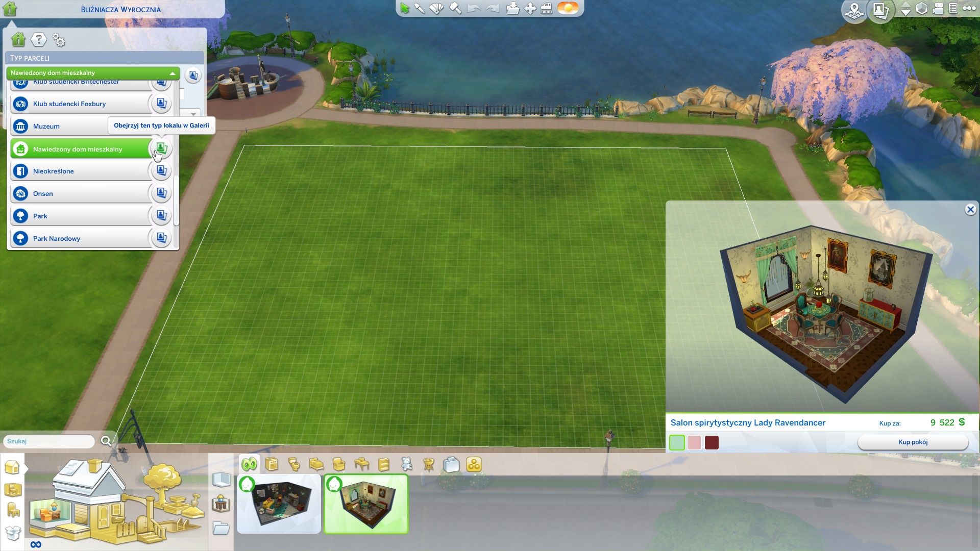 The Sims 4 Zjawiska Paranormalne nawiedzony dom