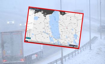 Pęknie śnieżna rura. 1 stycznia nagła zmiana pogody