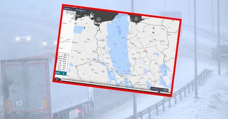 Pęknie śnieżna rura. 1 stycznia nagła zmiana pogody