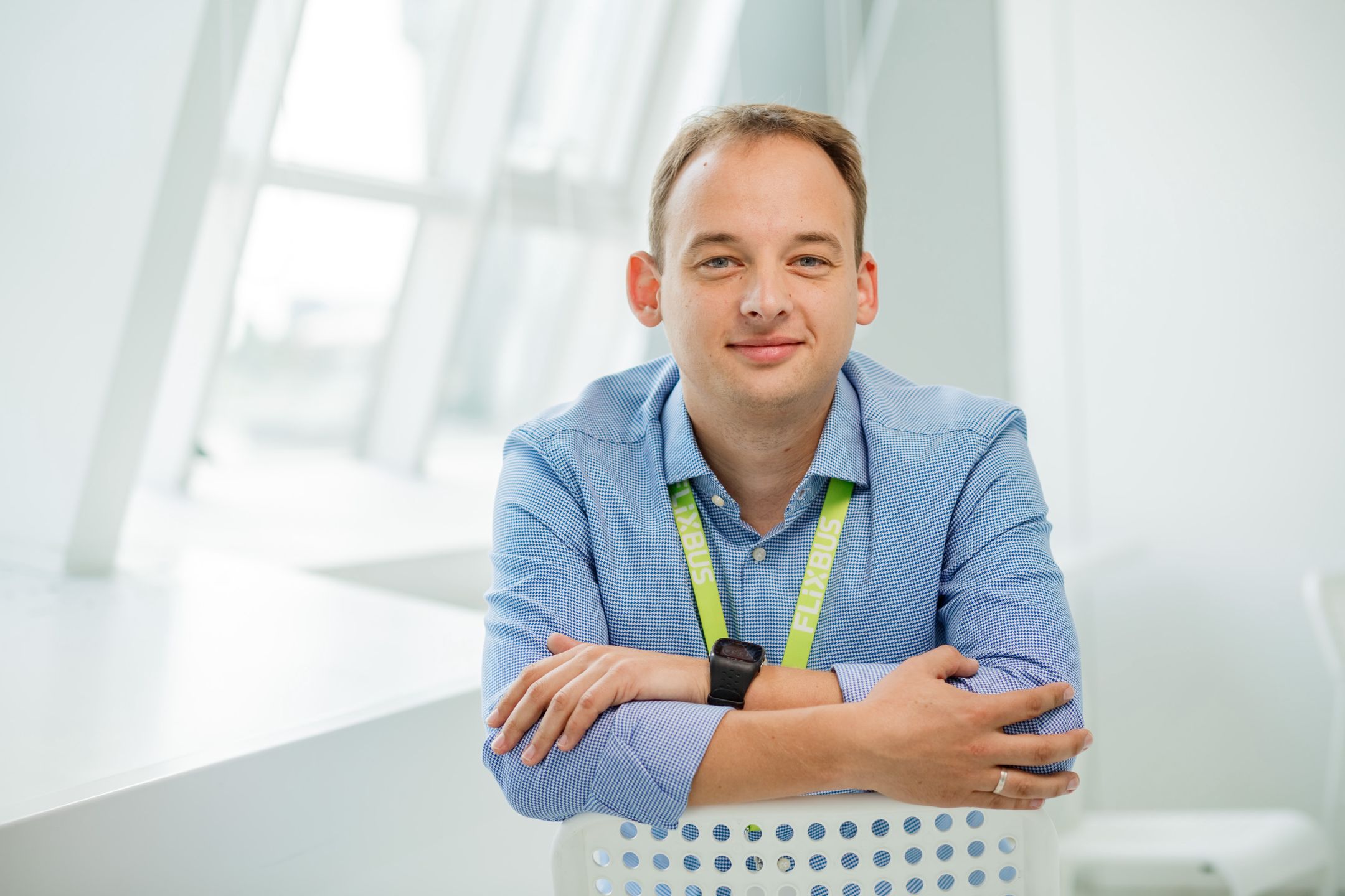 Michał Leman, dyrektor zarządzający FlixBusa w Polsce, na Ukrainie i w krajach bałtyckich