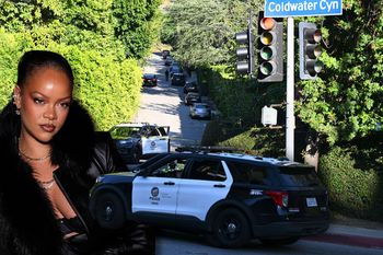 Strzały w posiadłości Rihanny. Piosenkarka była w domu podczas ataku