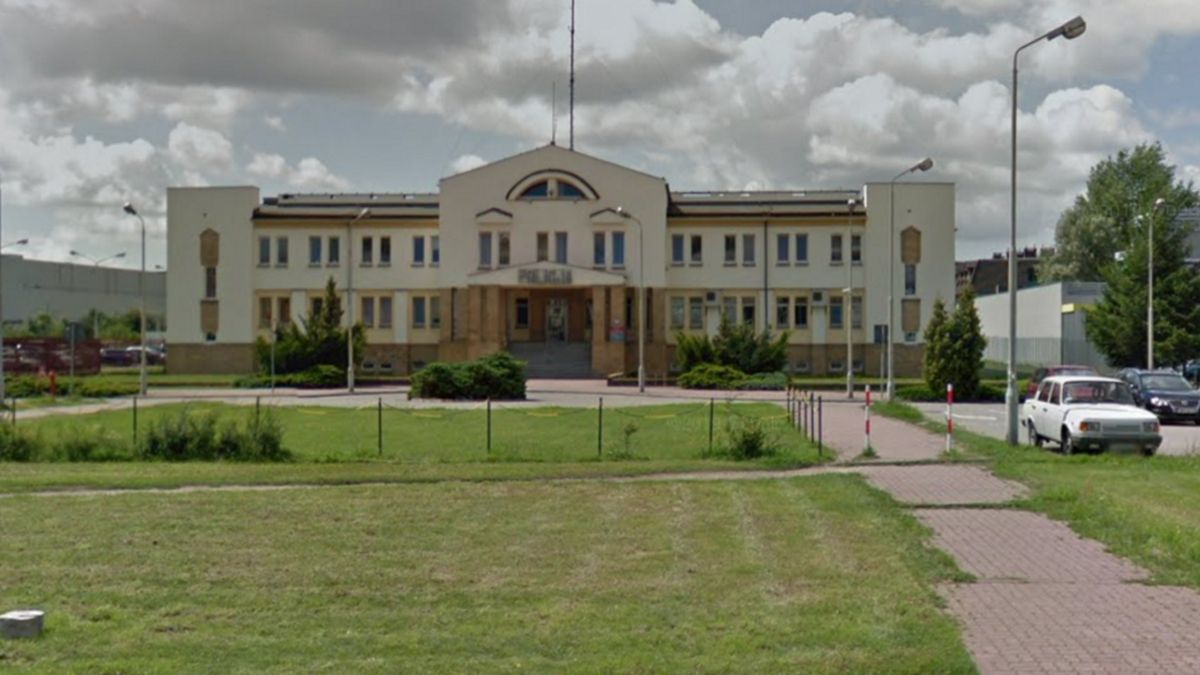 Komisariat Policji na ulicy Polanka w Poznaniu. 