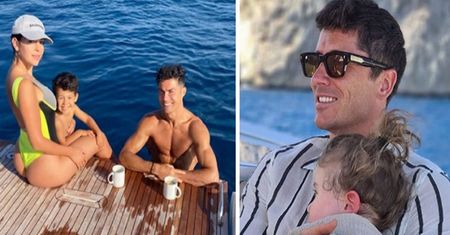 Ronaldo niczym Lewandowski. Portugalczyk też pochwalił się wakacjami z rodziną