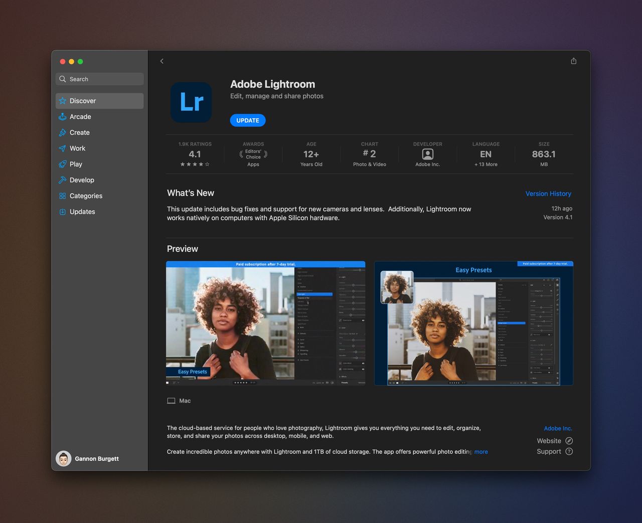 Adobe Lightroom otrzyma wsparcie technologii Apple M1 i Windows Arm
