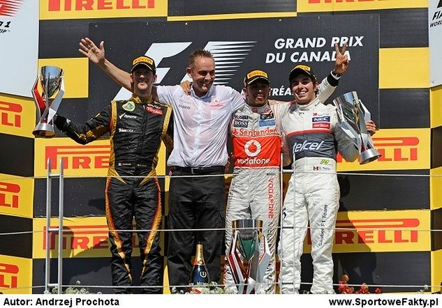 Podium w Kanadzie 2012