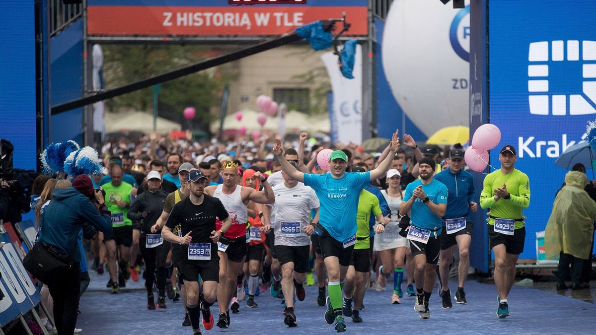 Zdjęcie okładkowe artykułu: PAP / Łukasz Gągulski / Na zdjęciu: Cracovia maraton odbędzie się po raz 19.