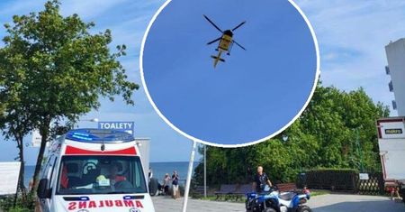 Nieprzytomny mężczyzna przy promenadzie w Międzyzdrojach. Na pomoc ruszyli świadkowie