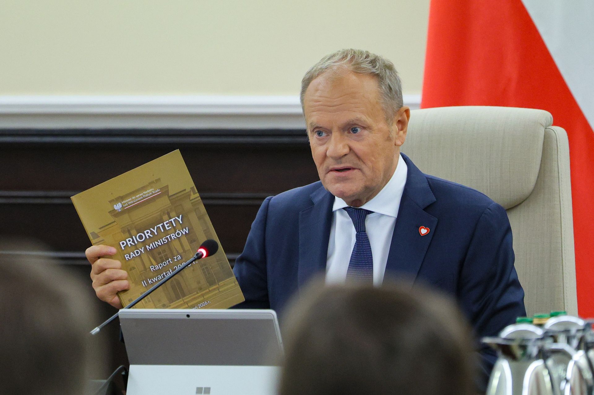 Tusk poinformował o odejściu ministra. "Był moją prawą ręką"