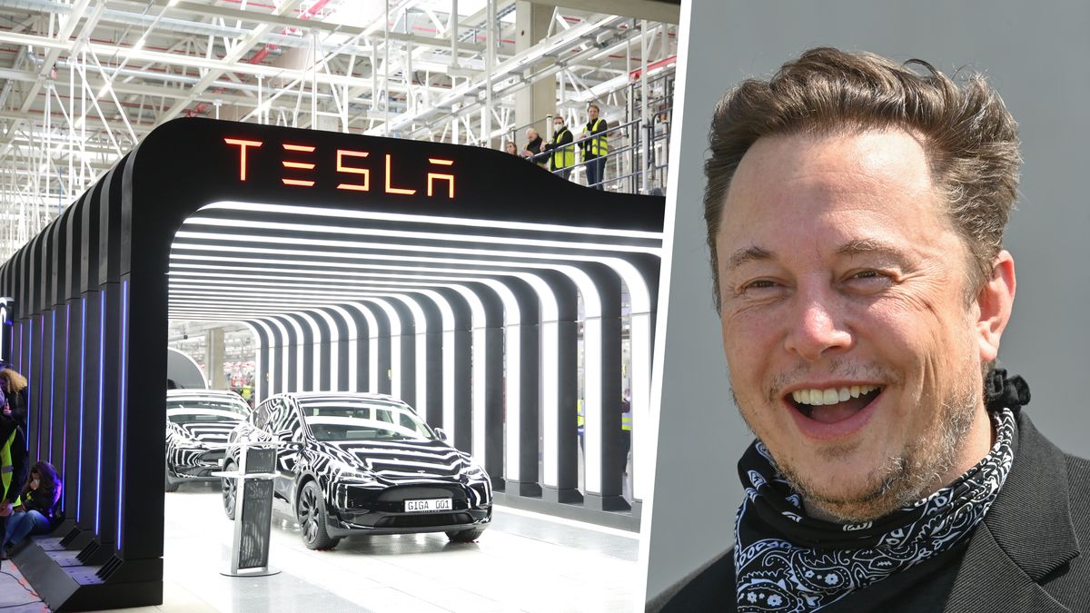 Fabryk Tesli i Elon Musk