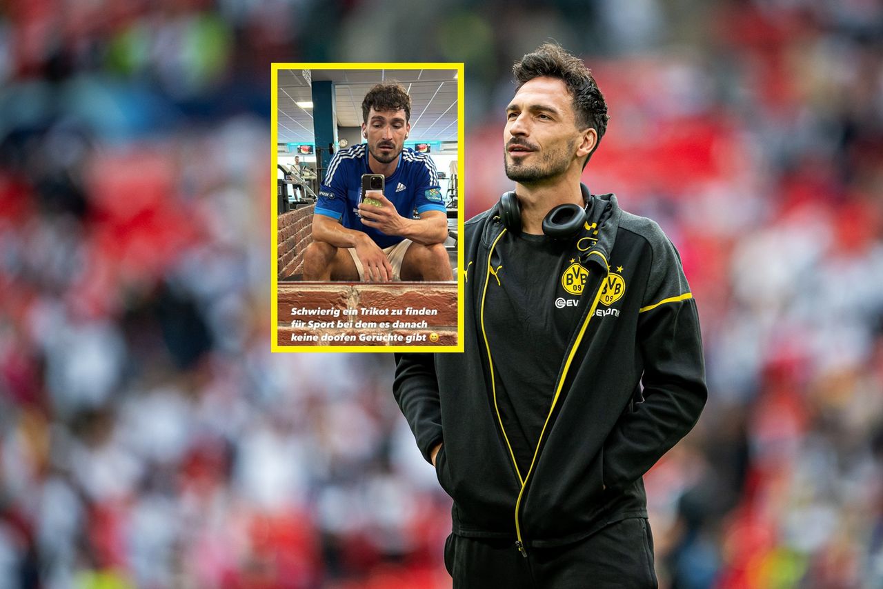 In the photo: Mats Hummels