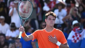 Wielki talent zachwyca formą. I czeka na Huberta Hurkacza