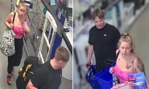 Kobieta, a obok mężczyzna. Karygodne czyny. Pokazali twarze