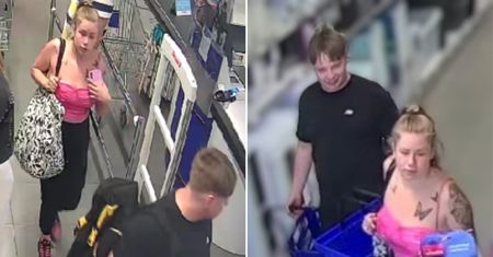 Kobieta, a obok mężczyzna. Karygodne czyny. Pokazali twarze