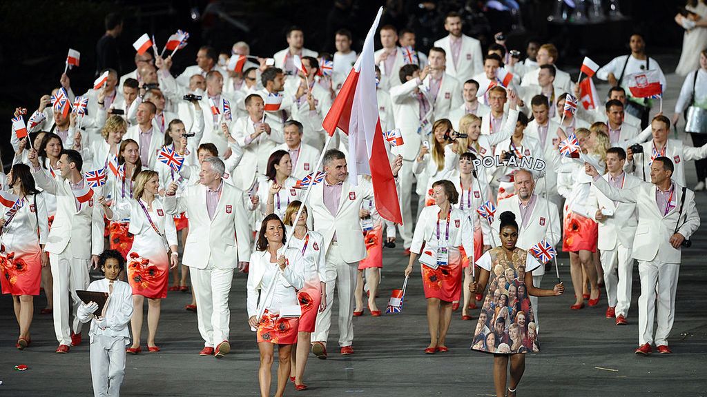 Getty Images /  Laurence Griffiths / Na zdjęciu: ceremonia otwarcia igrzysk