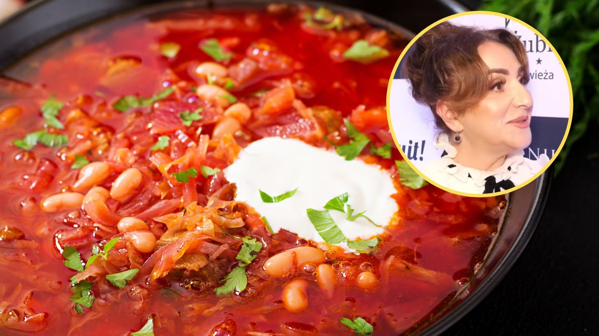 Danuta Martyniuk zaprezentowała swój przepis na barszcz