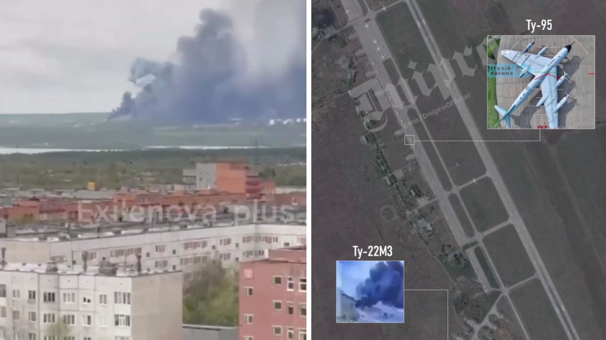 Ukraińskie ataki na lotniska w Rosji