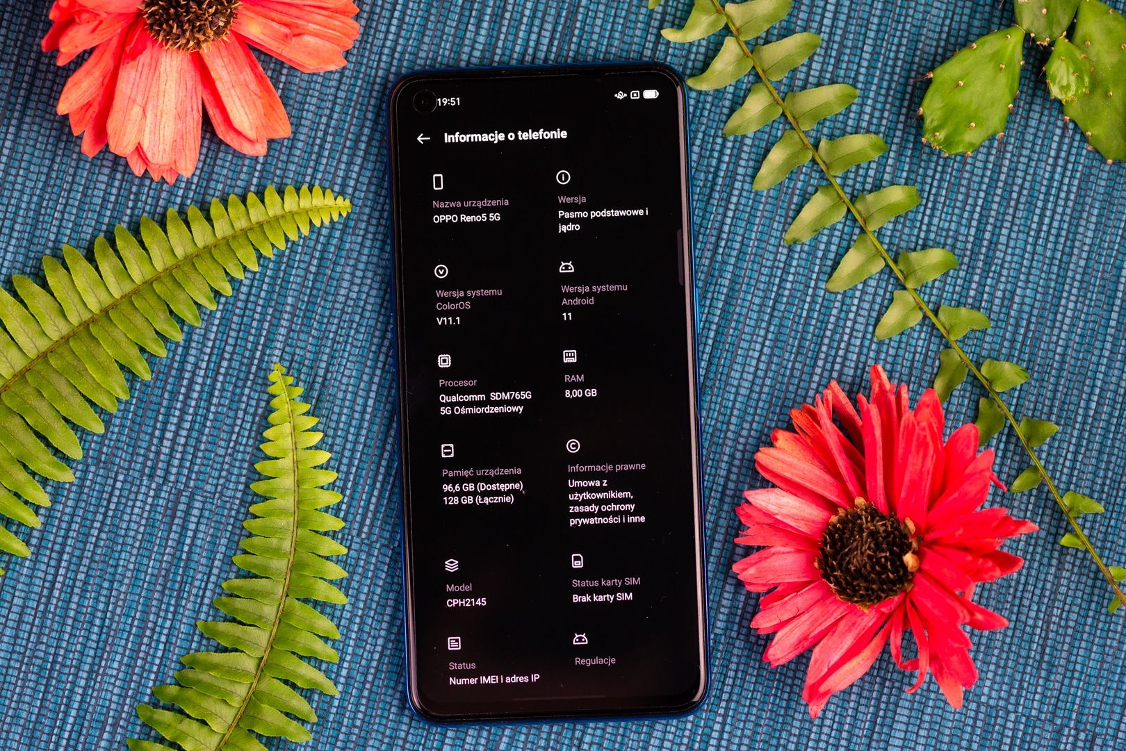 OPPO Reno5 5G parametry
