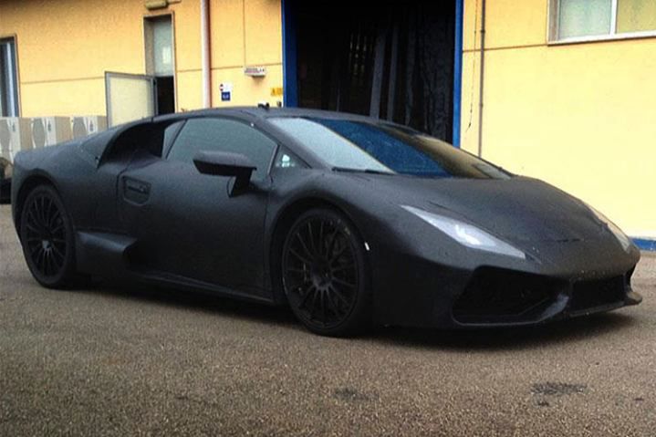 Muł testowy następcy Lamborghini Gallardo (fot. Marchettino)