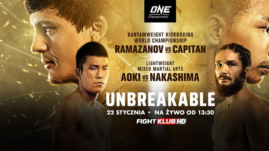 Zdjęcie okładkowe artykułu: Materiały prasowe /  / One Championship: Unbreakable