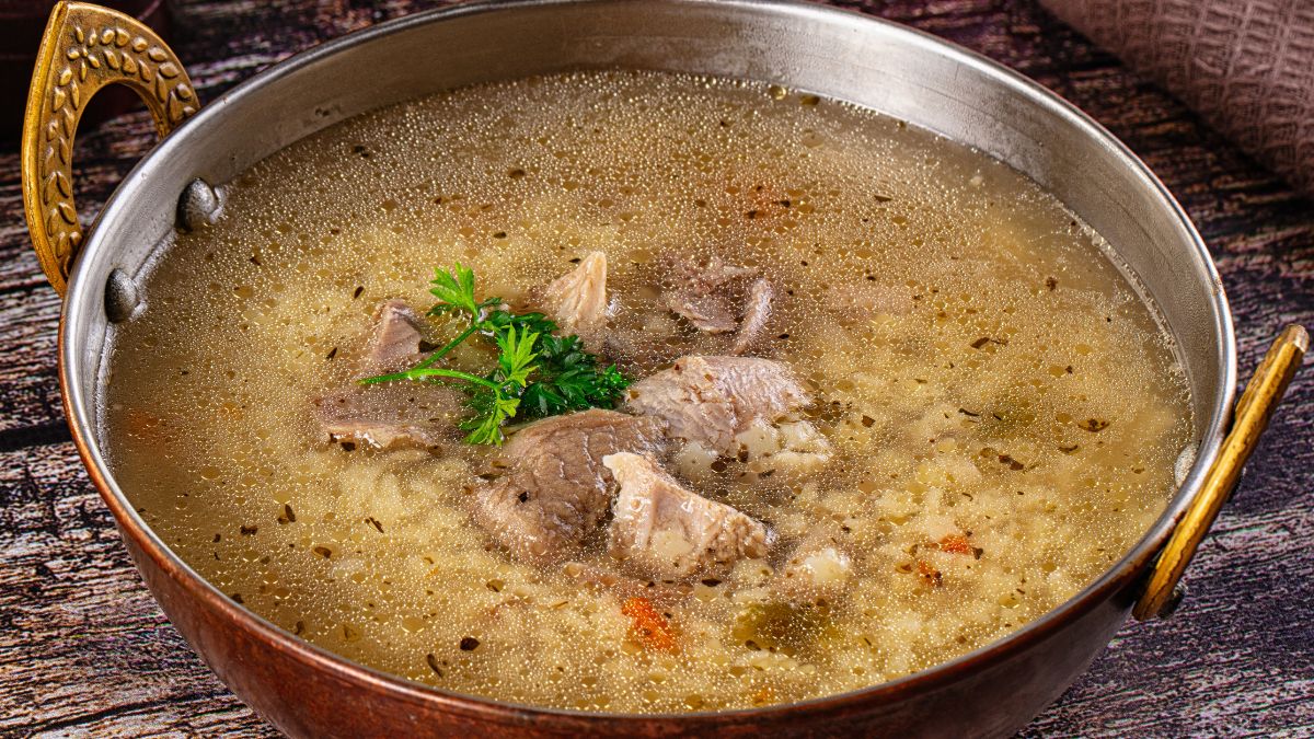 Staropolski rosół z 1682 roku